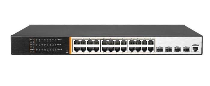 Switch 24p gigabit poe 2sfp poe 400w - LKSPOE242