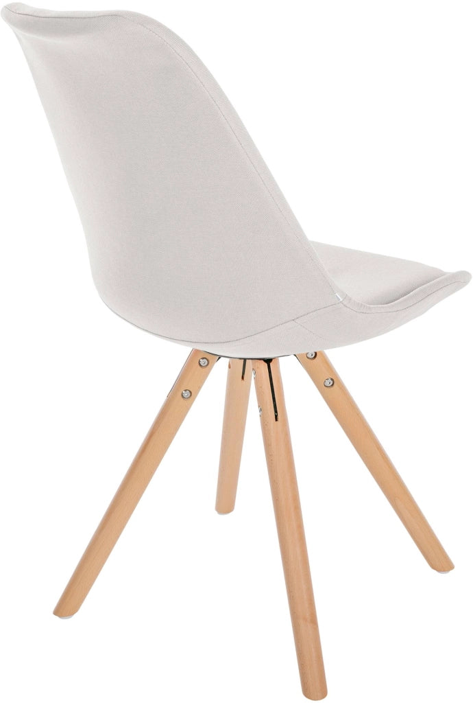 Sedia Sofia Tessuto crema,natura (rotondo)