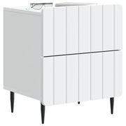 Set di 2 Comodini | Armadio da Notte | Mobiletto da notte con cassetto Bianco 43 x 34,5 x 49,5 cm