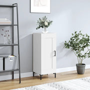 Credenza-Buffet-Armadio da cucina Bianca 34,5x34x90 cm in Legno Multistrato 247168