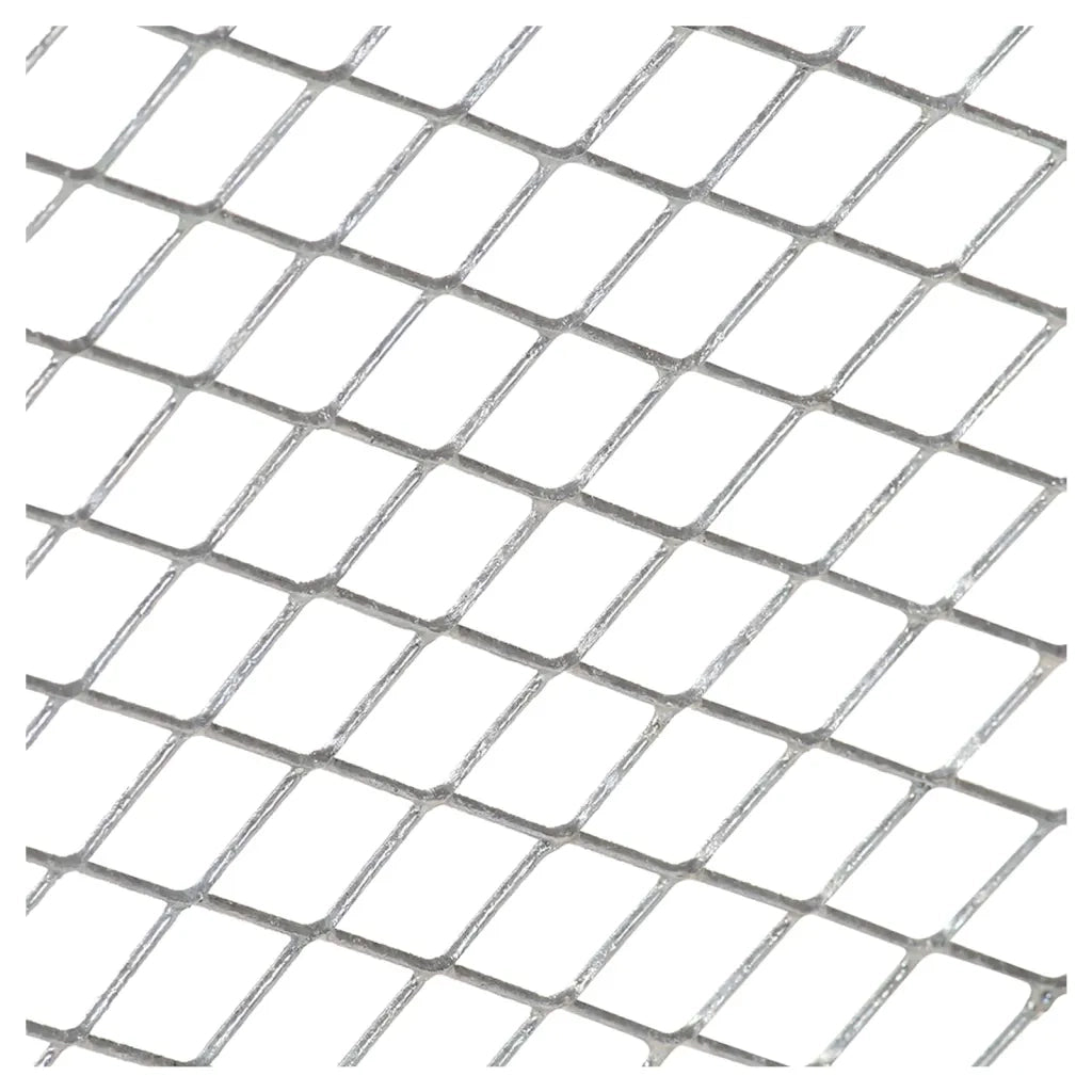 Compostiera da Giardino 85x85x70 cm in Ferro Zincato 146149