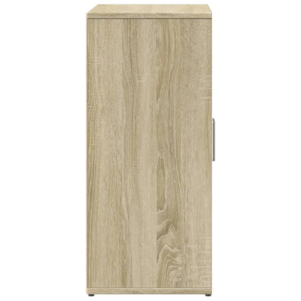 Buffet credenza cassettiera armadio mobile contenitore organizer cucina soggiorno rovere Sonoma 60 x 31 x 70 cm legno ingegnerizzato marrone 02_0031593