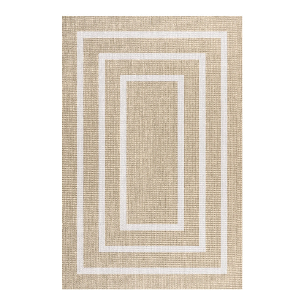Tappeto vinilico di alta qualità rettangolo iii bianco 60x200