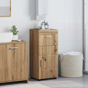 Set di Armadi da Bagno con cassetto TULUM Rovere artigianale 880350