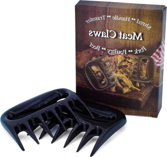 Set di pinze per carne da 2 pezzi - tritatura carne di maiale - accessori per barbecue - grigliatura - preparazione carne - taglio accessori barbecue