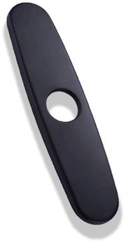Copertura per rubinetto da 25 cm (10 pollici) per rubinetti da bagno o cucina a un o tre fori - Nero