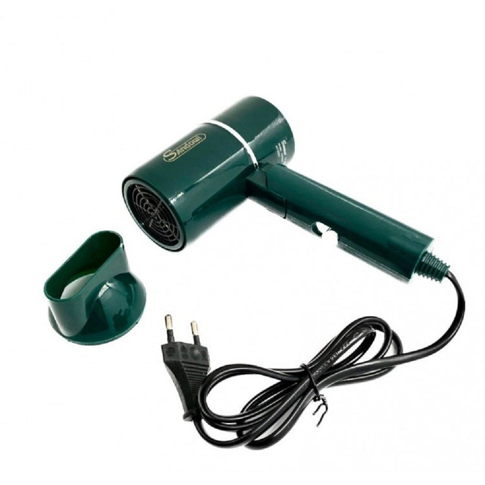 Trade Shop - Asciugacapelli Professionale Pieghevole Viaggio Tecnologia Ionica 2100 W Q-f663 -