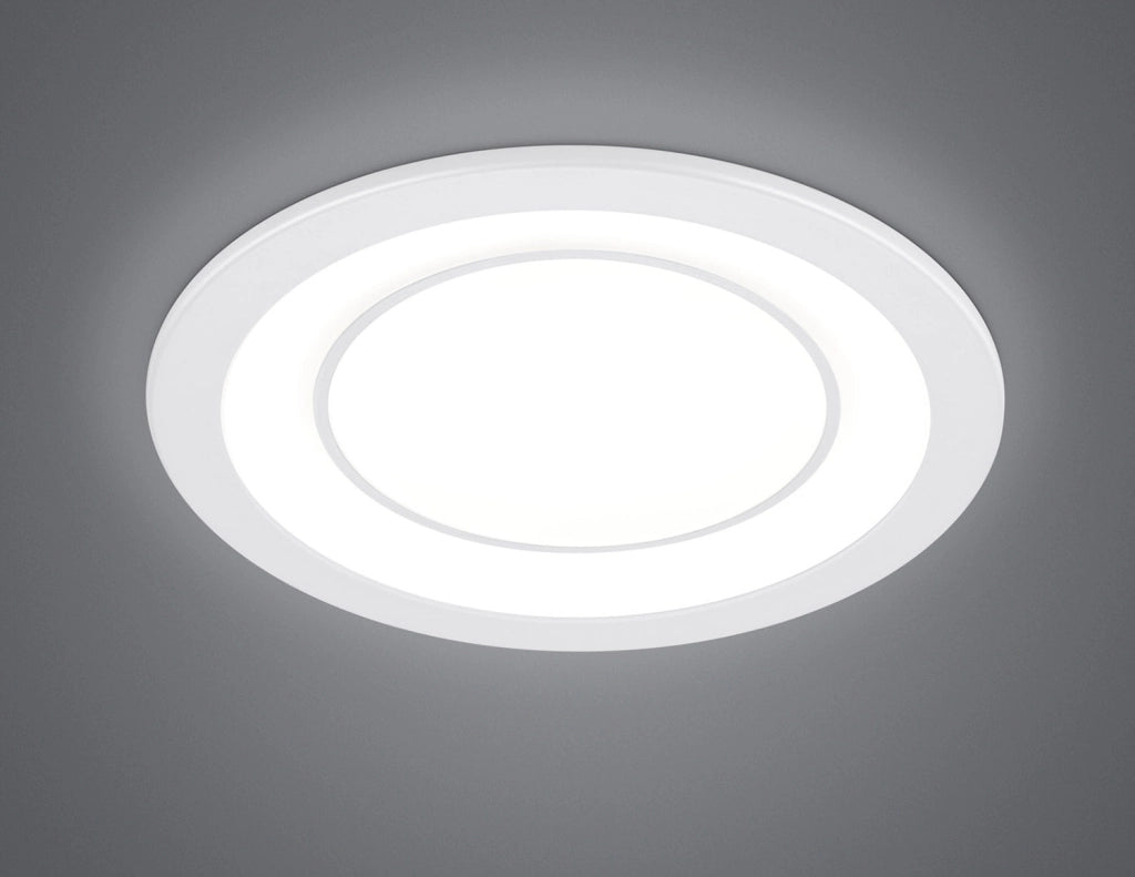 Faretto da Interno a LED in Plastica Bianco Opaco