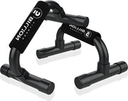 Supporti per allenamento a casa - 5Billion Supporti per esercizi di forza - esercizi per spalle - allenamento per braccia - supporto per pull-up - schiuma per allenamento - nero Supporti per allenamento a casa