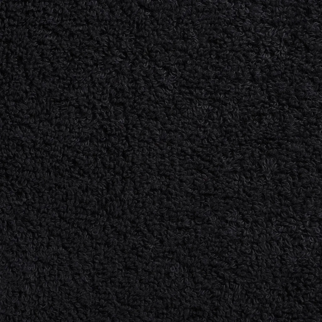 Asciugamani SOLUND 2 pz Neri 100x200 cm 600 g/mÂ²