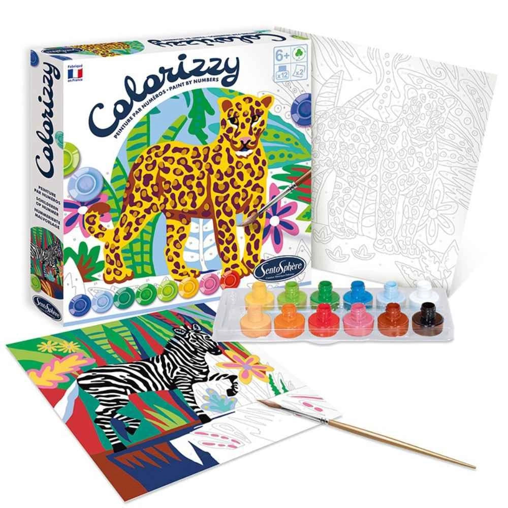 Sentosphere - Colorizzy - Zebre & Leopard