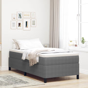 Struttura Letto  Grigio Chiaro 80x200 cm Tessuto A Velluto