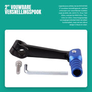 Componente di Accoppiamento per Cambio - Puleggia Universale - Ricambio - Leggero - Inox - Facile da Installare - Manettino di Cambio