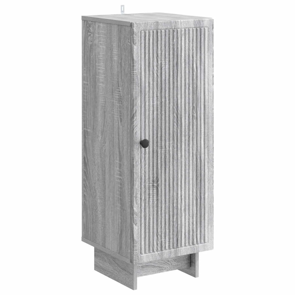 Credenza Sonoma grigio 33 x 34,5 x 90 cm Legno ingegnerizzato
