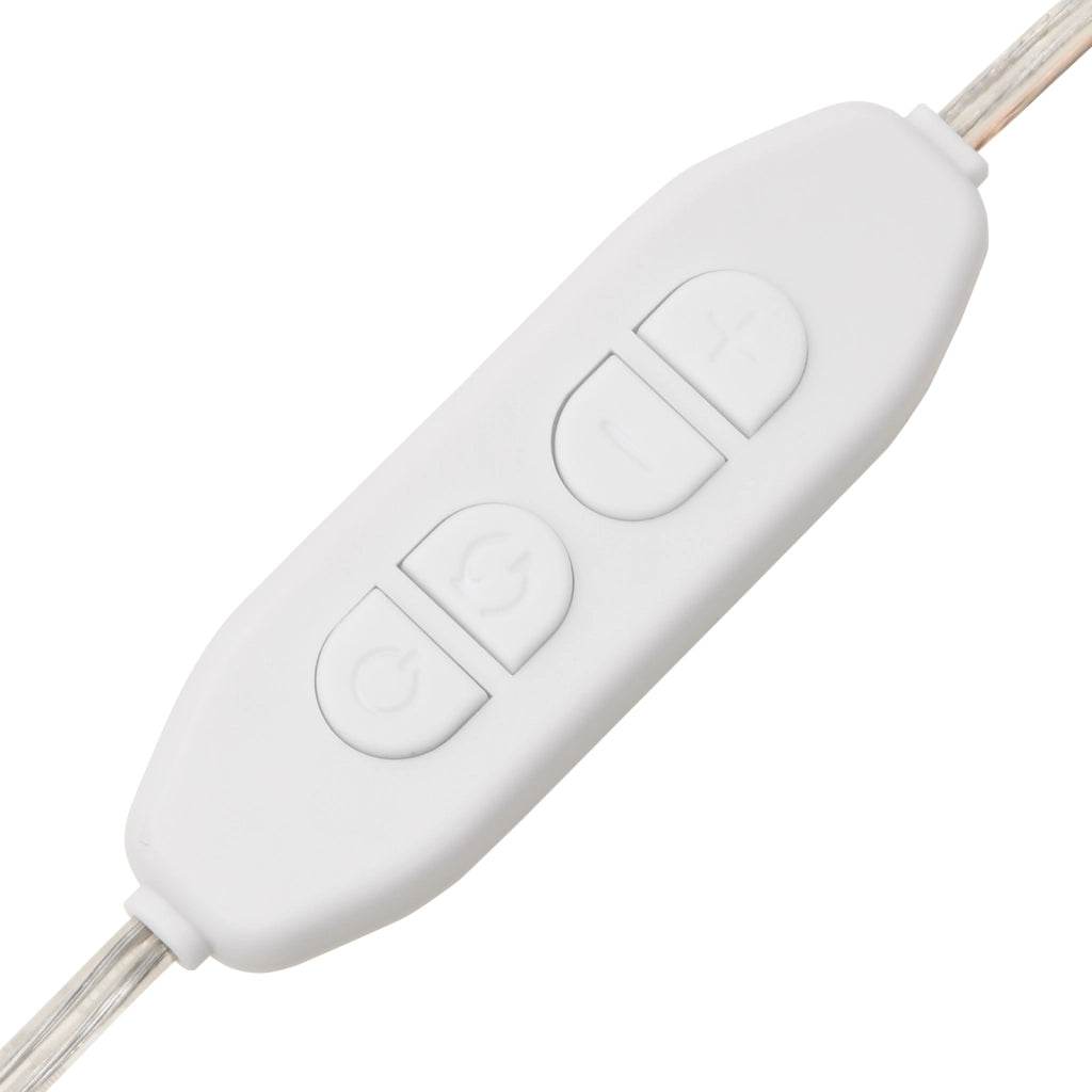 Tavolo da trucco con specchio e luci LED in legno vecchio e legno ingegnerizzato