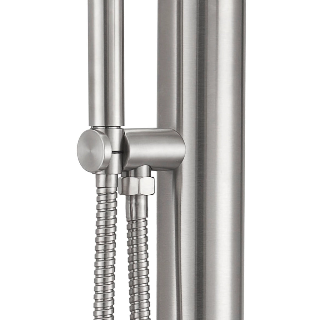 Fontana da Giardino 96,5x33x6 cm con Miscelatore e Doccetta Sined  Oristano Inox