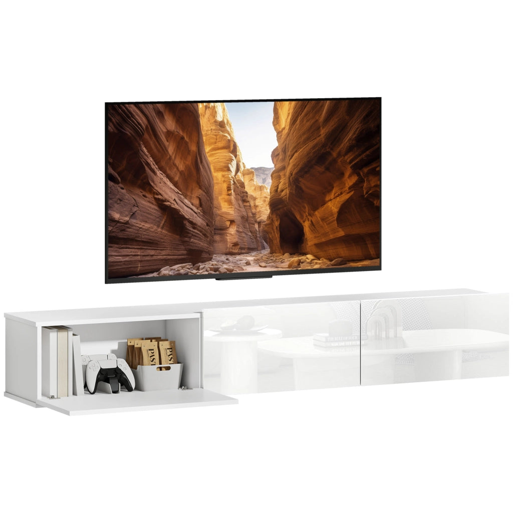 Mobile TV Sospeso ¨C zephmum ¨C Bianco 180 cm