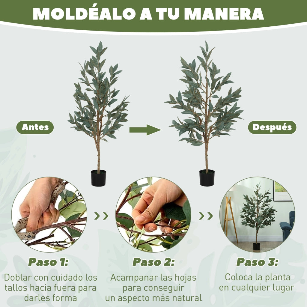 Albero di Alloro Artificiale ¨C Xylo ¨C 150 cm Verde per Giardino Balcone