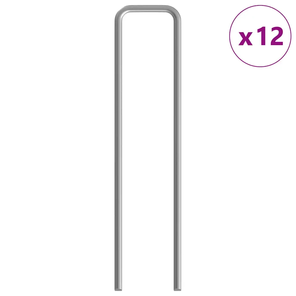 Gabbia per Conigli Argento 300 x 100 x 210 cm Acciaio zincato