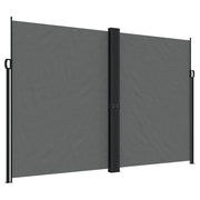 Tenda da Sole | Tenda parasole Laterale Retrattile Antracite 220x1200 cm