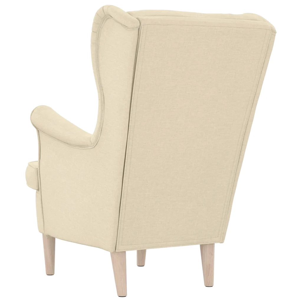 Poltrona Crema 74x84x100 cm in Tessuto 4016902