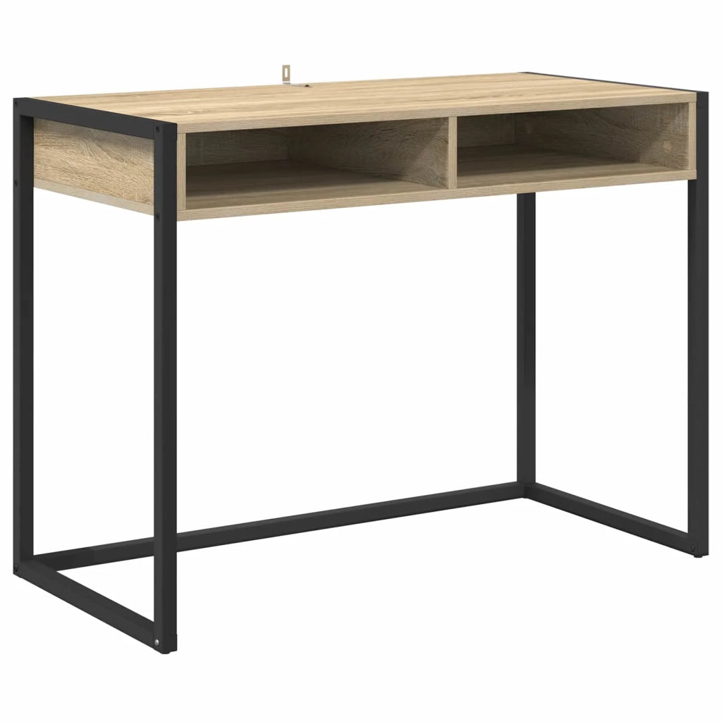 Scrivania Sonoma 100 x 50 x 75 cm Legno multistrato 886475