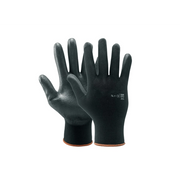 GUANTO POLIESTERE/POLIURETANO NERO IDEAL STAR Tg. 7 - 12 paia- IDEAL STAR