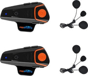 Intercom per Motoristi - Casco con Intercom Bluetooth - Sistema di Comunicazione per Motociclisti - Casco con Altoparlante - Comunicazione in Tempo Reale per Motociclisti