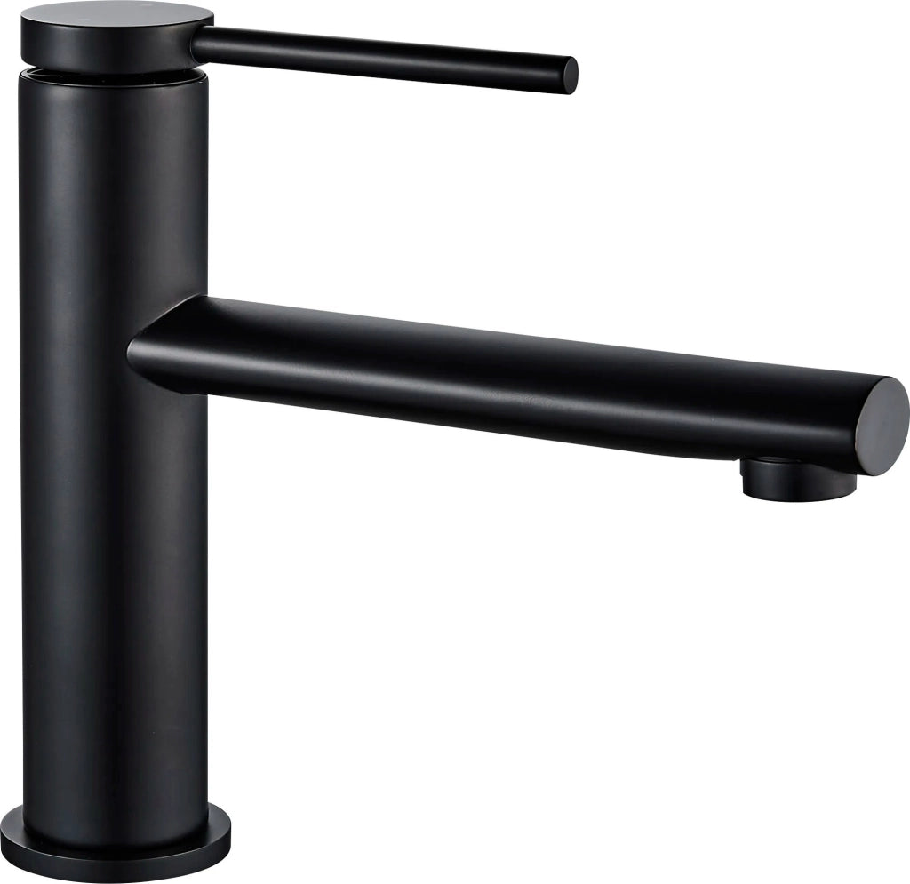 Rubinetto Da Lavabo Rea Oval Black Low