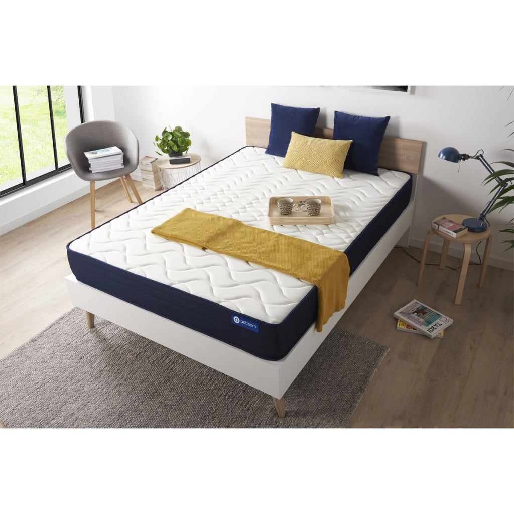 Materasso matrimoniale Actilatex sleep 200x200cm - Spessore : 22cm - Lattice e memory foam - Bilanciato