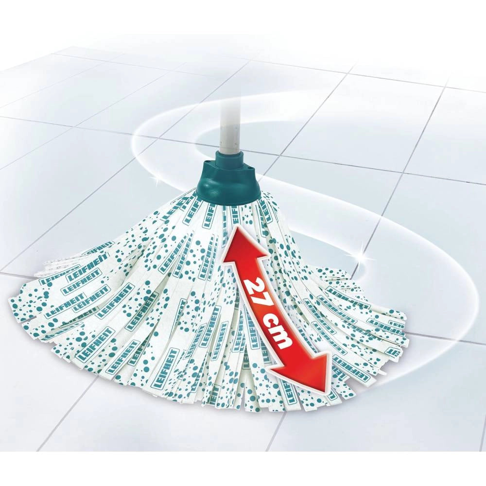Leifheit Classic Mop Set Mocio Lavapavimenti con Secchio 12 Lt