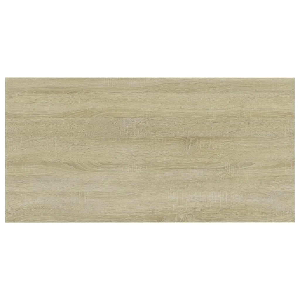 Ripiani per Libreria 4pz Rovere Sonoma 100x50x1,5cm Multistrato 805421
