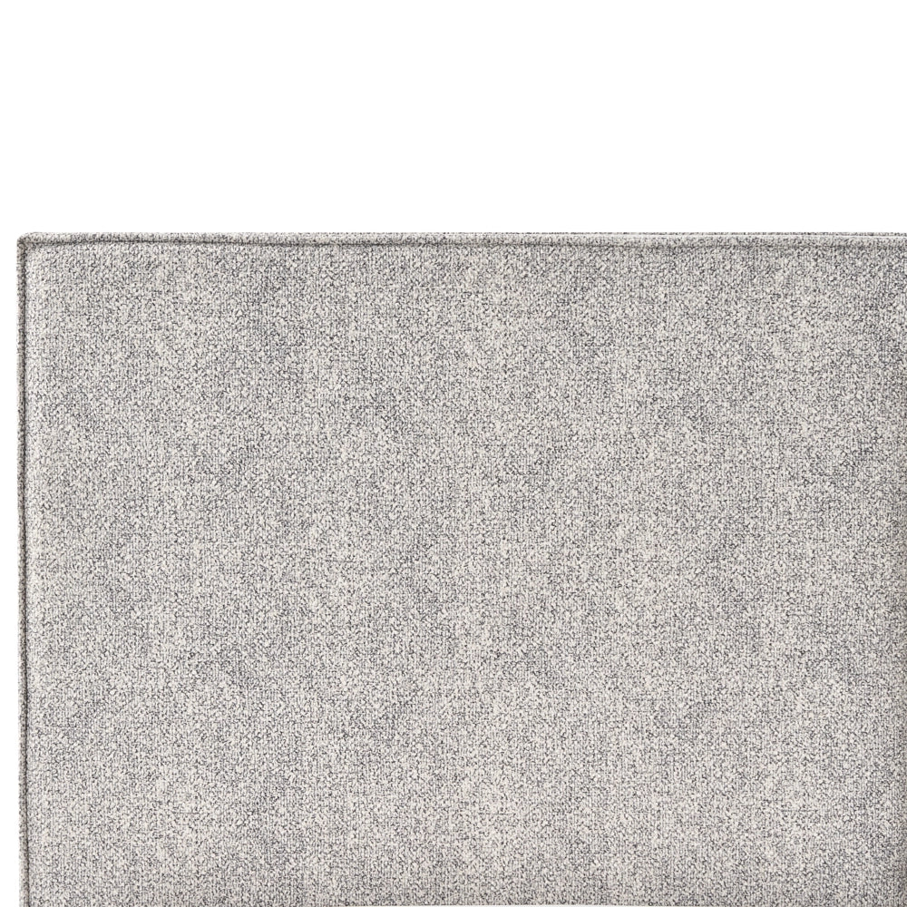 Letto king size 180 x 200 cm Bianco/Nero Rivestimento in Velluto elasticizzato con contenitore Telaio a doghe Camera da letto moderna contemporanea