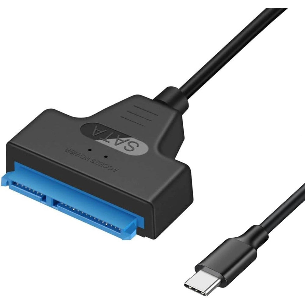 Trade Shop - Cavo Convertitore Sata Type-c 20cm Adattatore Ssd/hdd Hard Disk Maxtech Sa-tc01 -