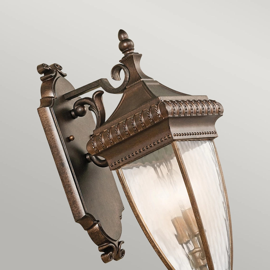 Applique esterna Venetian Rain bronzo E14 2x60W Kichler