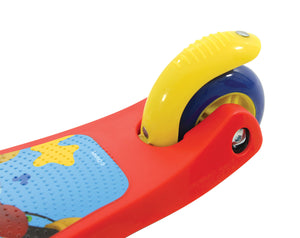 Monopattino Evolutivo a 3 Ruote con Cuscinetti ABEC-5 e Freno a Pedale Posteriore Disney Mickey Mouse Rosso