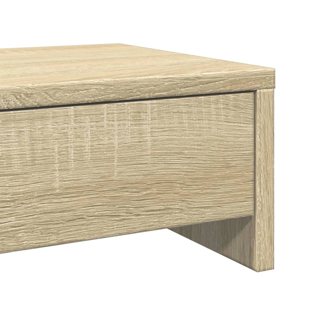 Supporto per monitor scrivania con cassetti legno ingegnerizzato Sonoma marrone 02_0044944