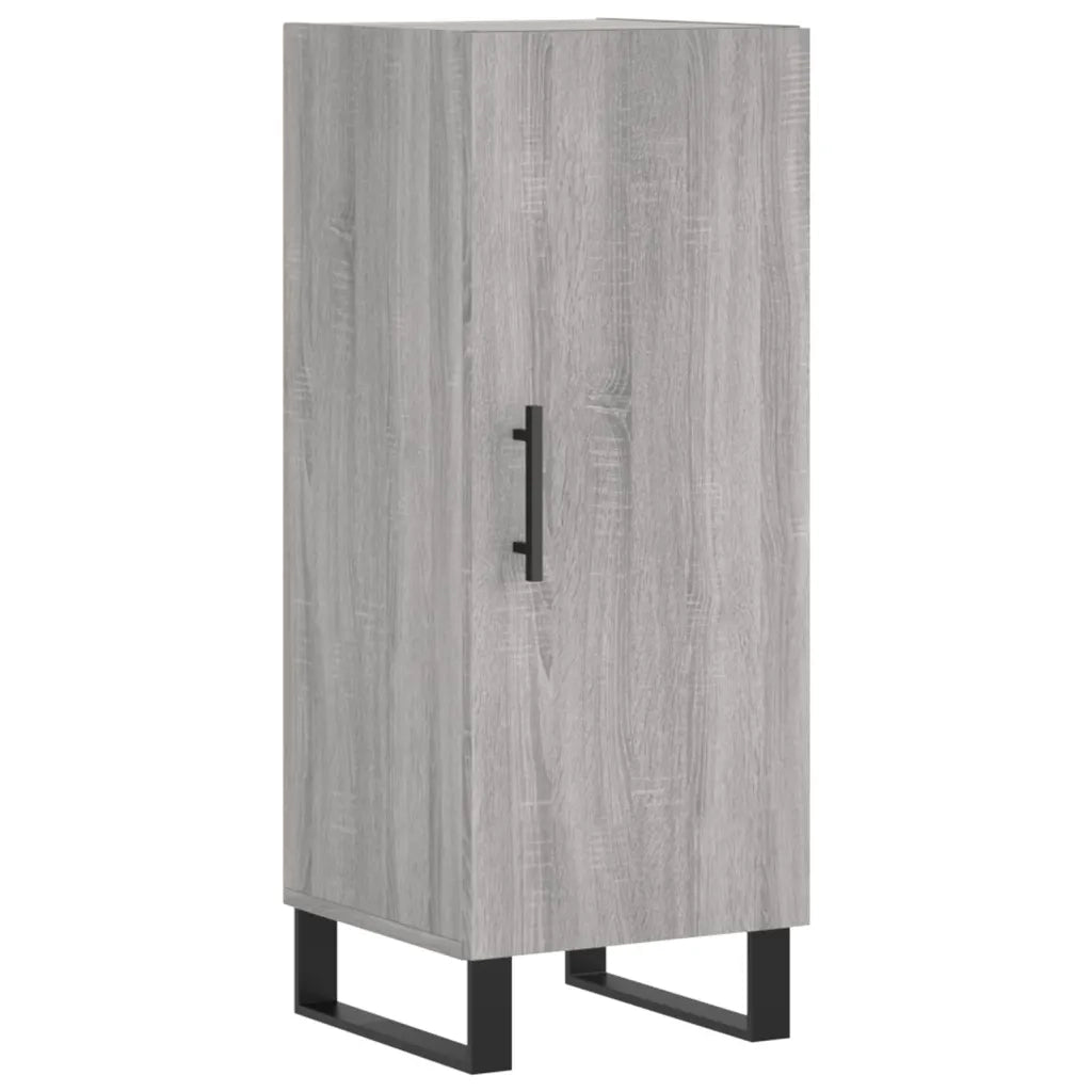 Credenza Grigio Sonoma 34,5x34x90 cm in Legno Multistrato 828570