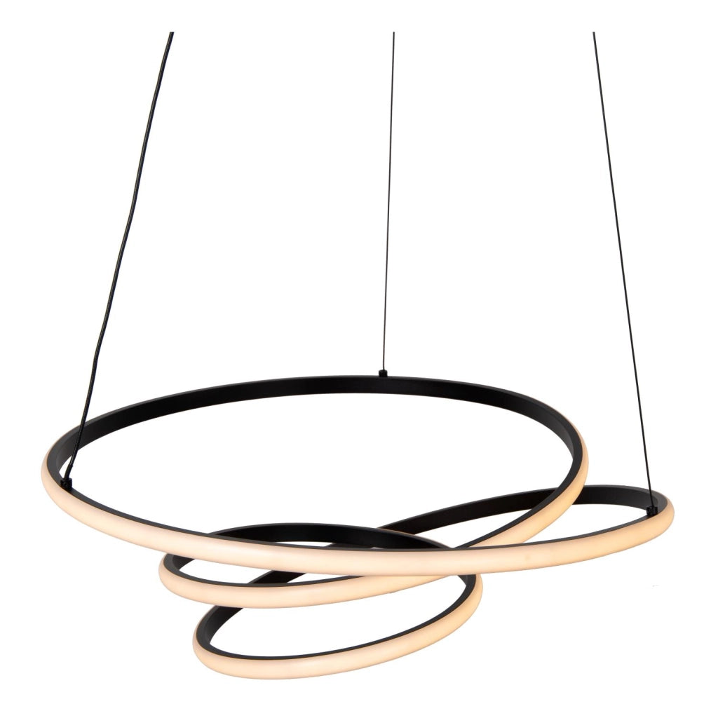 Lampada sospesa ESPIRAL LED nera spirale Lucide