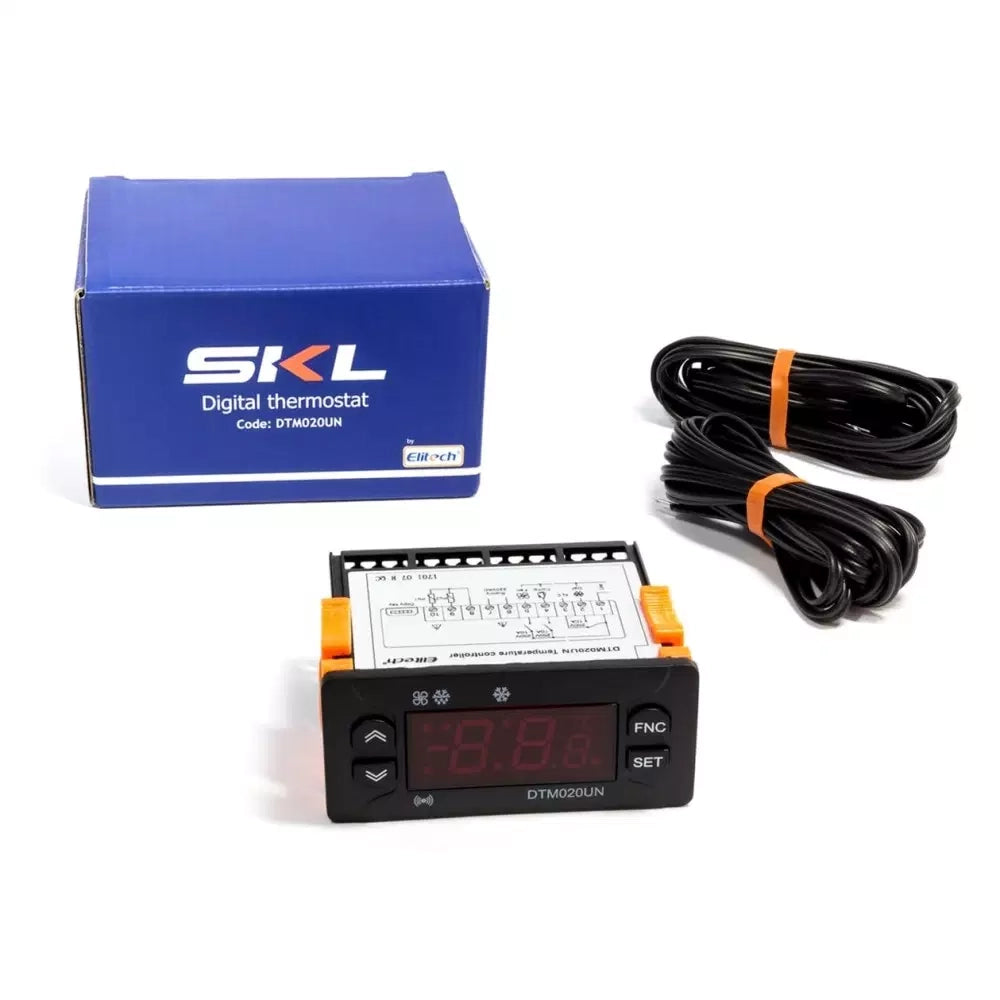 TELE TERMOSTATO CELLE FRIGORIFERE EL974 NTC COMPARATIVO ID974 ELIWELL 2 SONDE - UNIVERSALE