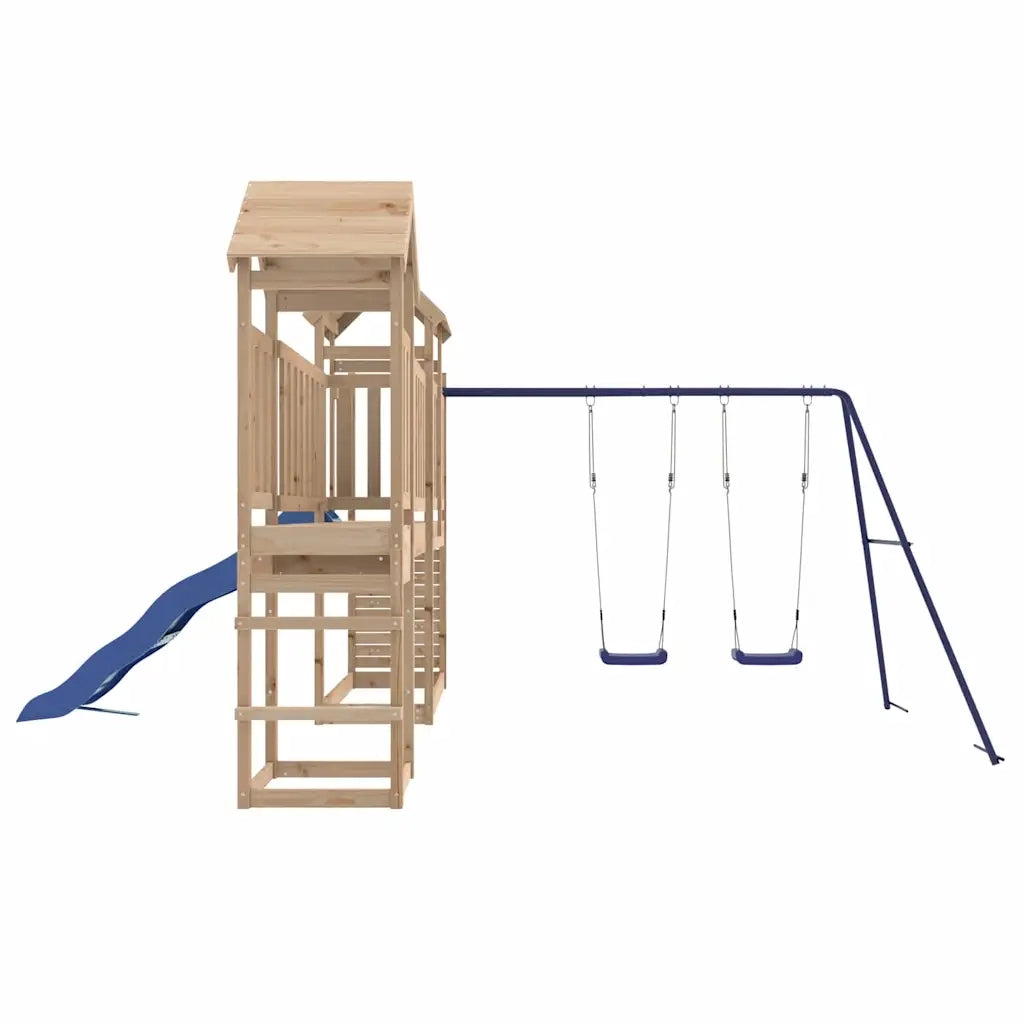 Set da Gioco da Esterno in Legno Massello di Pino 3155909