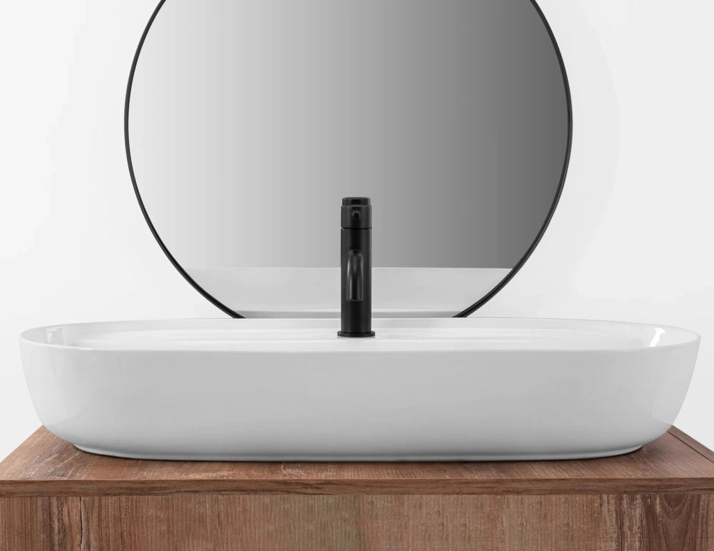 Lavabo Da Appoggio Rea Aura 81