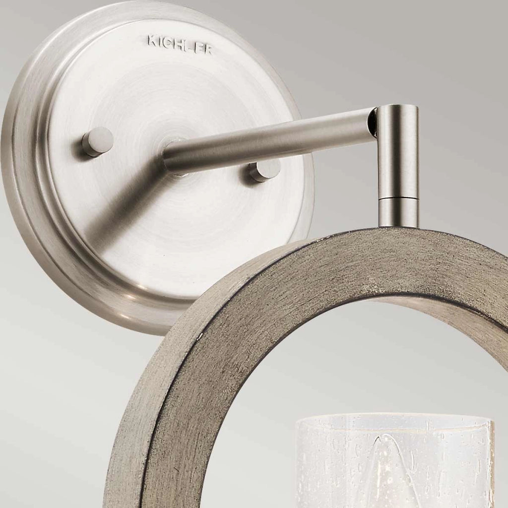 Lampada sospensione Grand Bank grigio anticato E14 Kichler