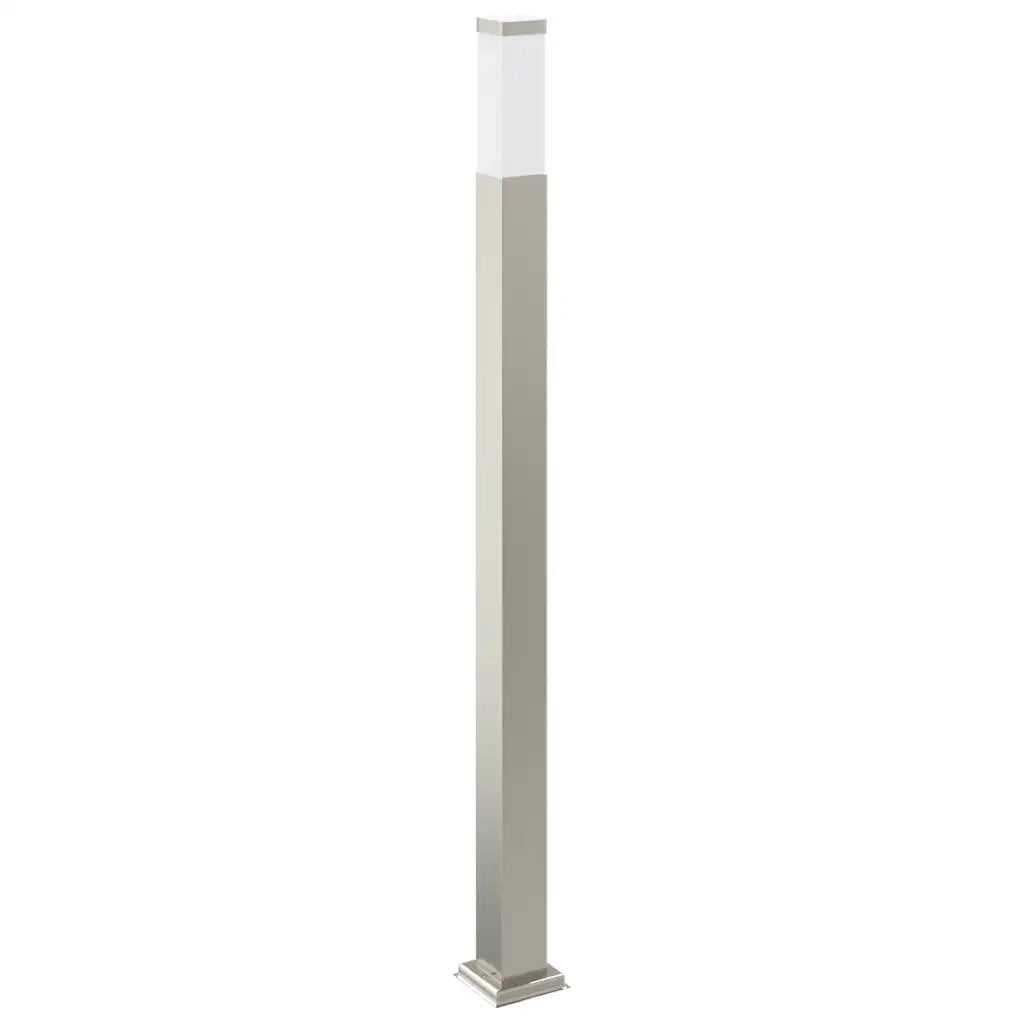 Lampada a paletto con sensore 110 cm Acciaio Inox IP44 4006057