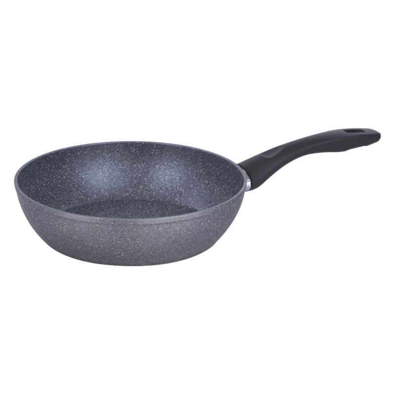 Set di 6 Padelle Alta Cm 24 Silver Rock