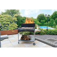 Barbecue a Legna con Griglia in Acciaio Famur BK 10 Elite
