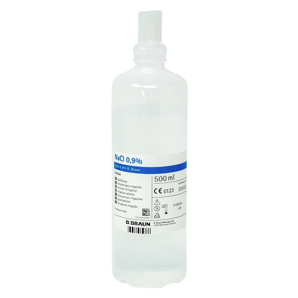 SOLUZIONE FISIOLOGICA ml. 500 cadauno- 10 pezzi  - BricoGo