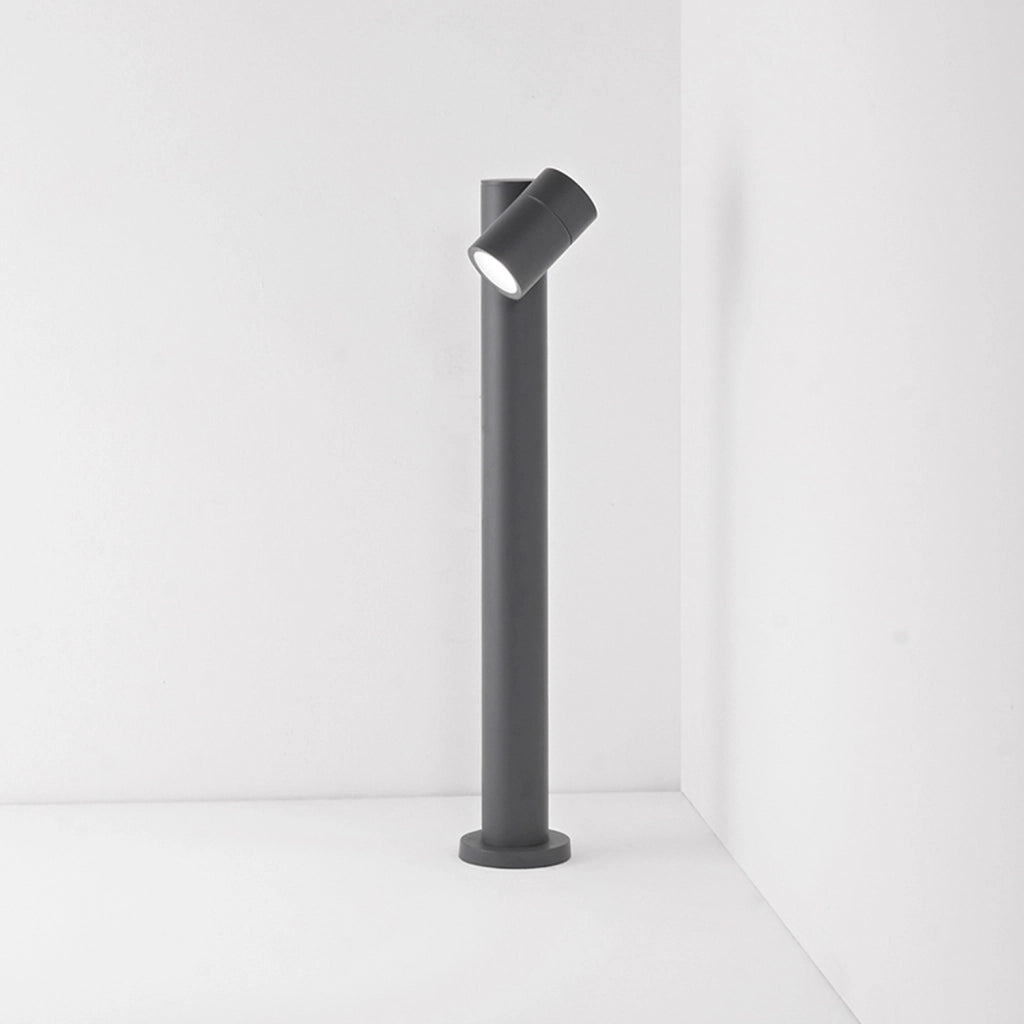 Paletto Esterno Contemporaneo Pull Alluminio Antracite 1 Gu10 Ip65