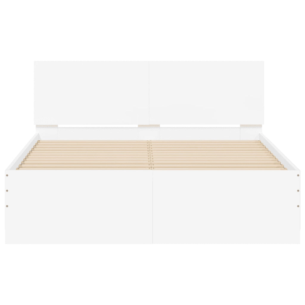Giroletto con Testiera Bianco 135x190 cm 3207504