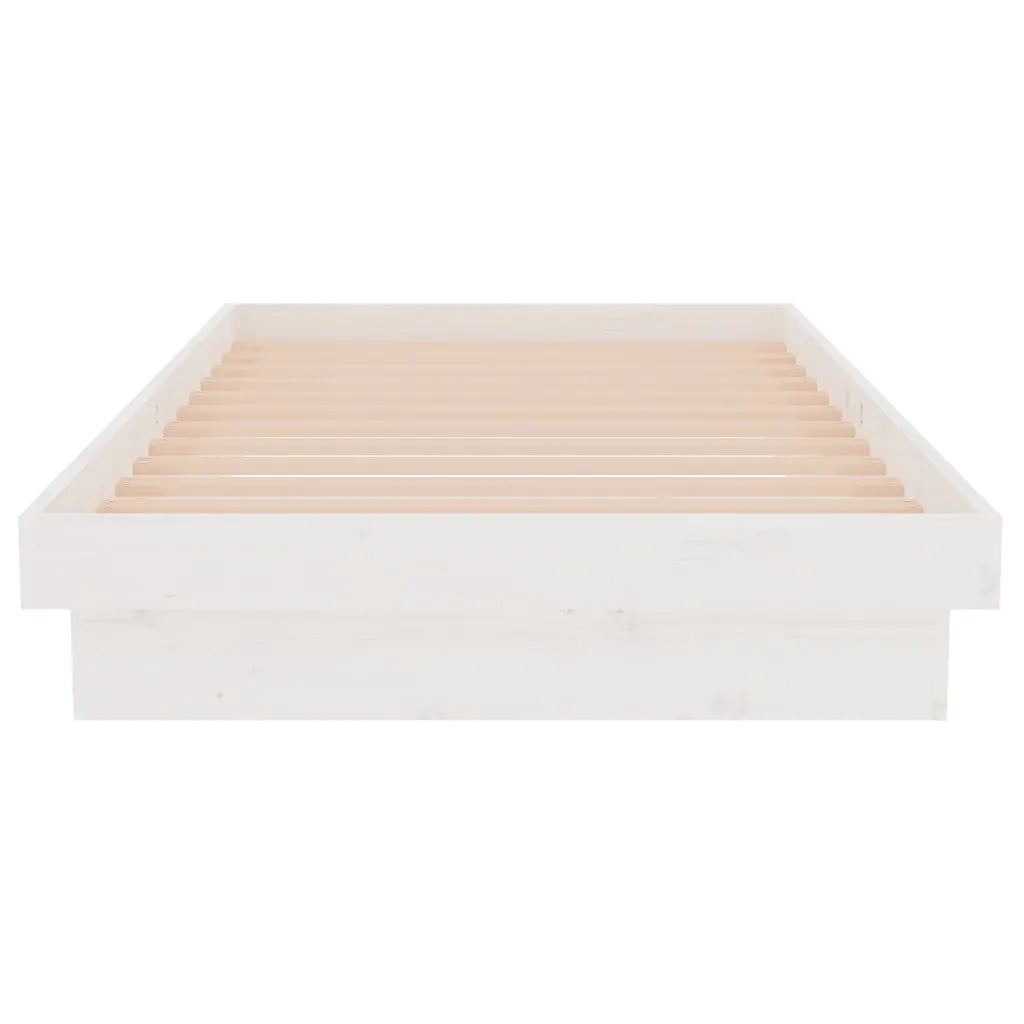 Giroletto Bianco in Legno Massello 90x190 cm Single 819938